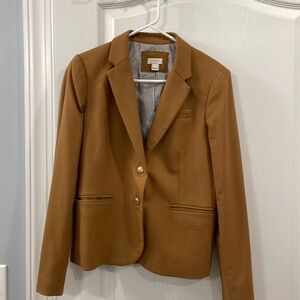 J crew tan blazer
